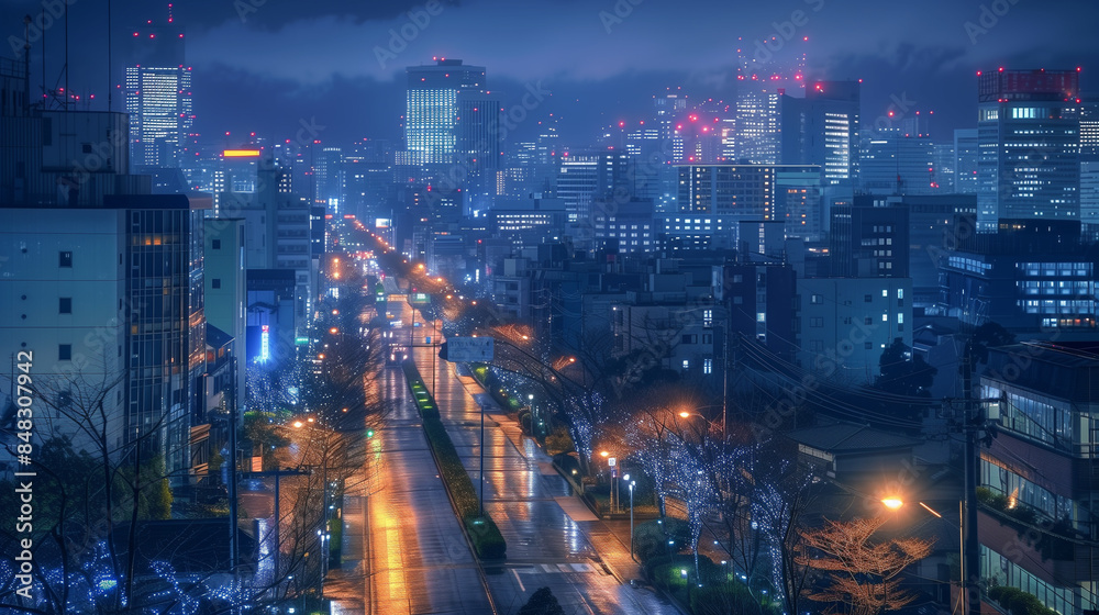 都市の夜景 都市の夜景