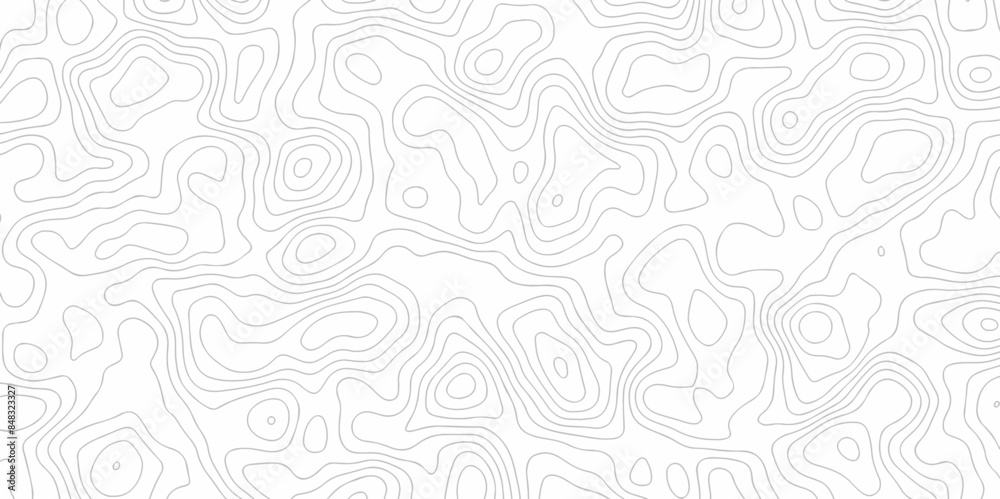 Vector black and white diagram Topographic contour map lines. Seamless pattern with lines Topography map. Geographic mountain relief diagram line wave grid landscape stripe carve pattern background. Vector black and white diagram Topographic contour map lines. Seamless pattern with lines Topography map. Geographic mountain relief diagram line wave grid landscape stripe carve pattern background.