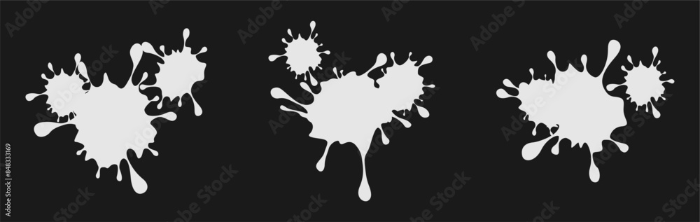 ink splash brush texture