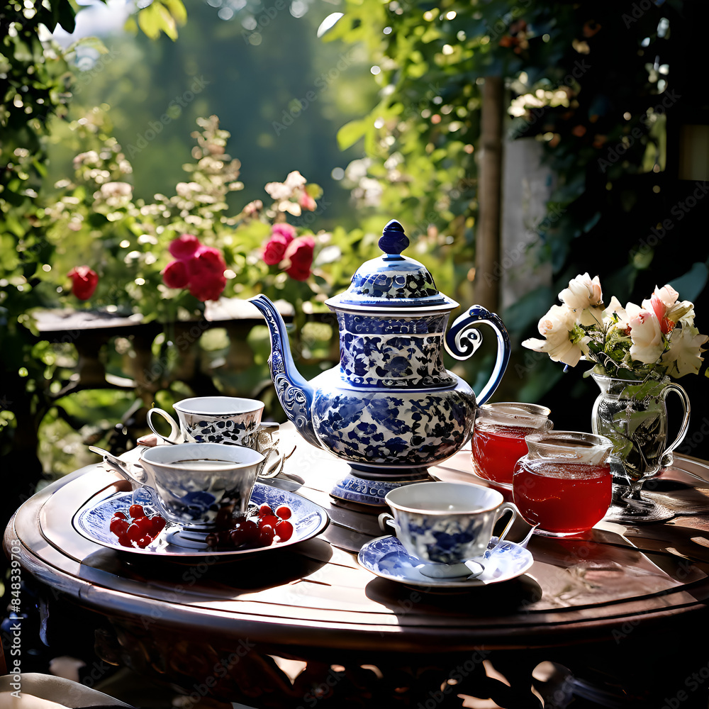 still life with tea still life with tea