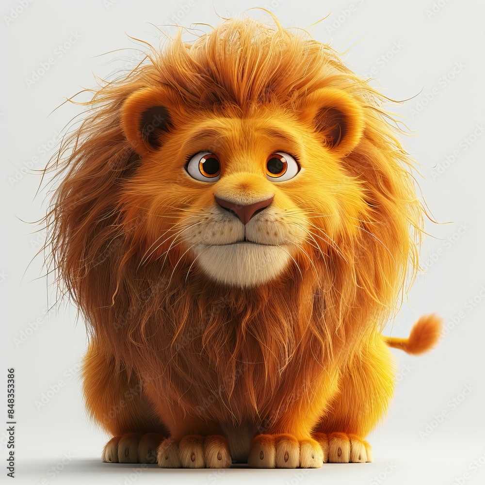 Fluffy little lion with big eyes
Fluffy little lion with big eyes