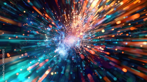 Gazing into the mesmerizing vortex of vibrant hues, where imagination transcends reality, and dreams ignite the soul. AIG535