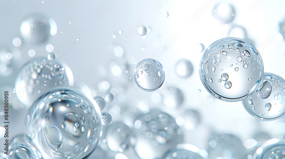 burbujas líquidas salpicaduras de agua y gotas burbujas líquidas salpicaduras de agua y gotas