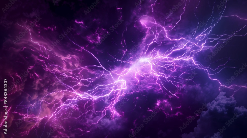 Lightnings purple thunderbolt strikes at night Lightnings purple thunderbolt strikes at night