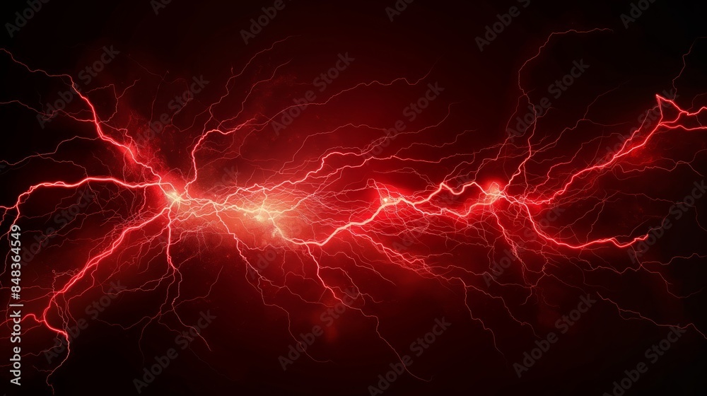 Thunder lightning electric power effect Thunder lightning electric power effect