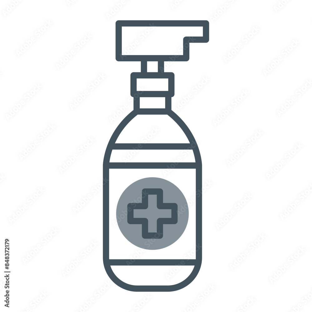 Antiseptic Line Fill Icon Antiseptic Line Fill Icon