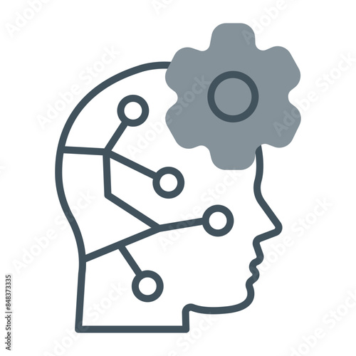 Cybernetics Line Fill Icon