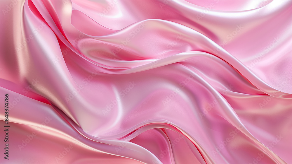 Fototapeta premium Abstract pink smooth background
