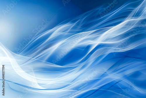 Abstract blue smooth background