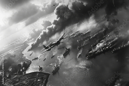 Pearl Harbor: The Japanese Attack on American Ships during WWII - A Devastating Moment in History