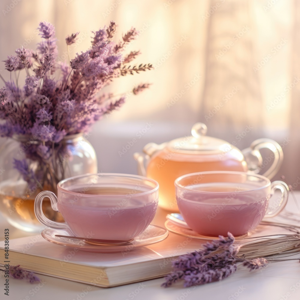 cup of tea with flowers cup of tea with flowers
