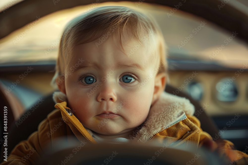 little boy driving a car little boy driving a car