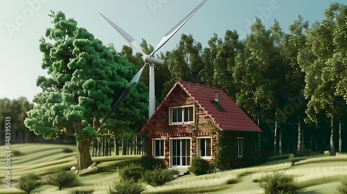 Wallpaper Mural old house in the woods Torontodigital.ca