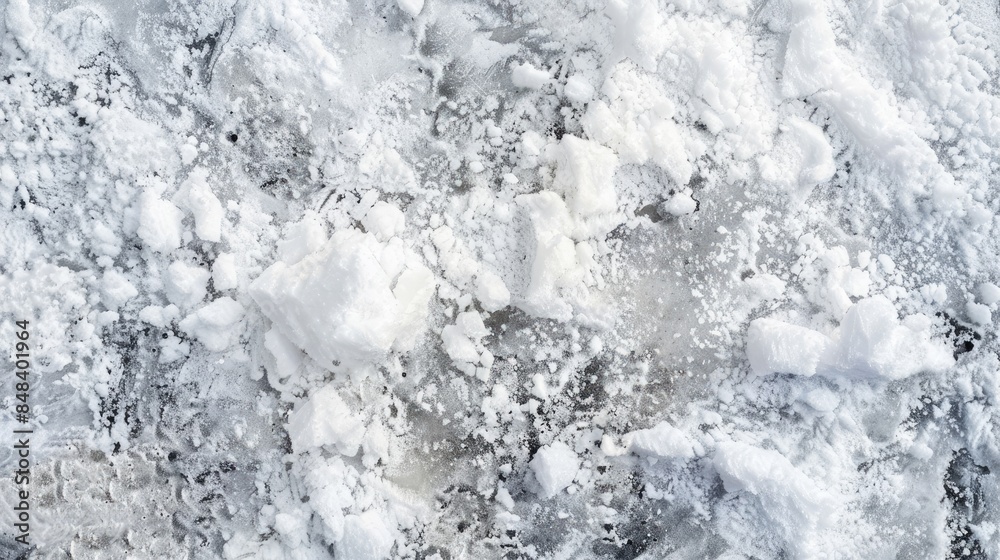 Abstract Texture of Snow in Winter Background Abstract Texture of Snow in Winter Background