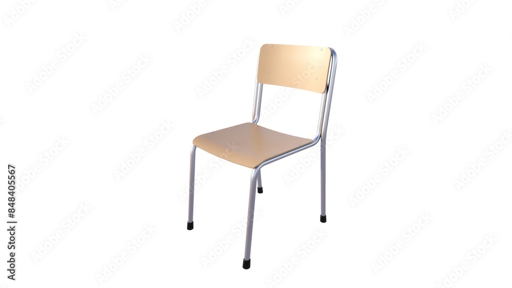 Fototapeta premium Illustration of a bench for the interior of a home, garden, office and other home furniture, with a minimalist and elegant modern style, using quality materials, as a reference to a more classy lifest