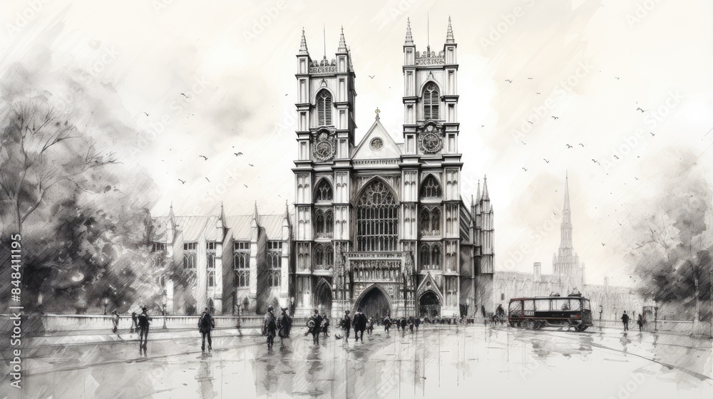 Fototapeta premium gothic cathedral