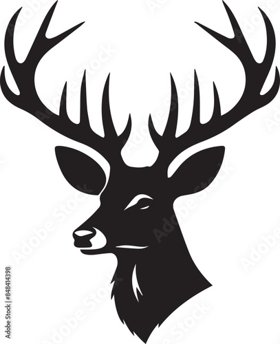deer vector silhouette 