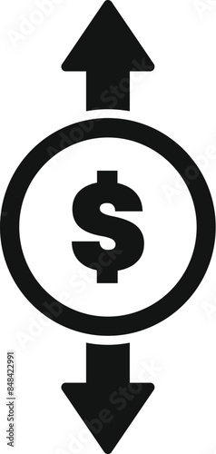 Concept of fluctuating exchange rate, dollar appreciation and depreciation