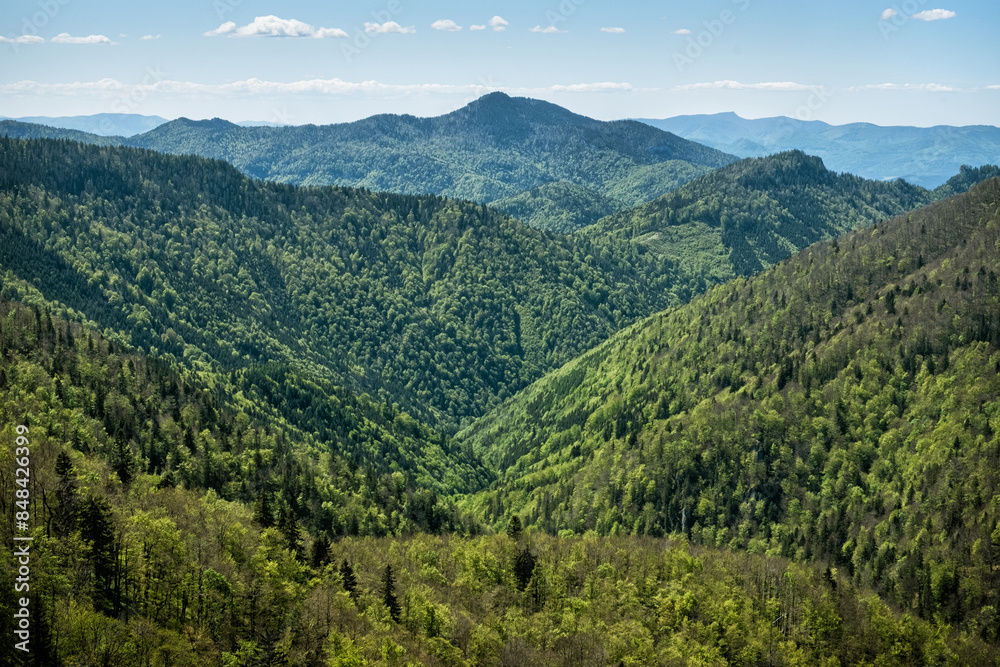 Fototapeta premium Big Fatra mountains scenery, Slovakia