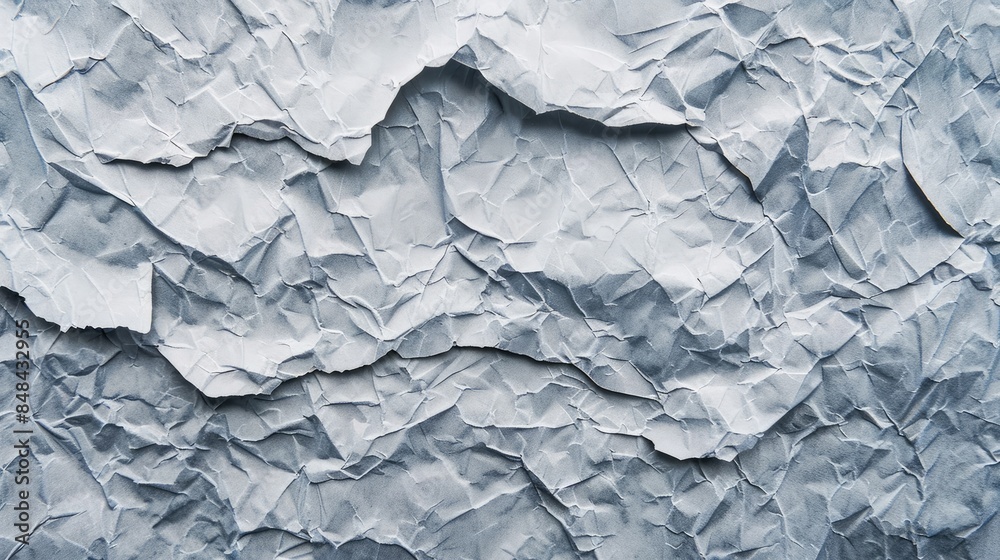 Obraz premium Detail of textured background in gray paper