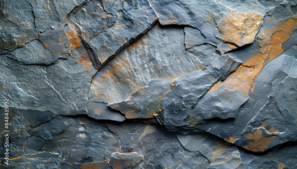 Slate sheet close up showing pattern stone structure. Natural stone background Slate sheet close up showing pattern stone structure. Natural stone background
