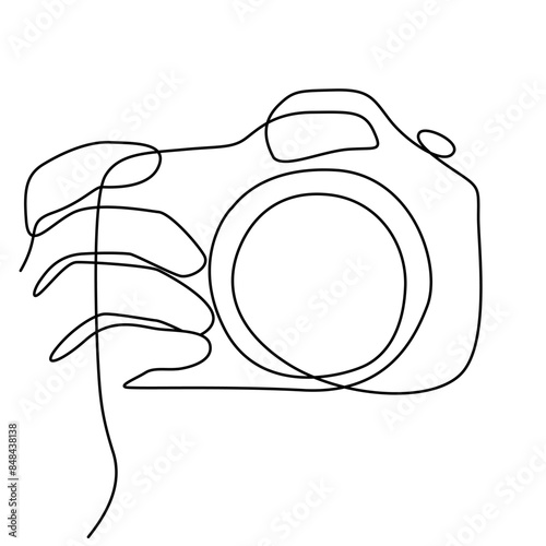 camera drawn line