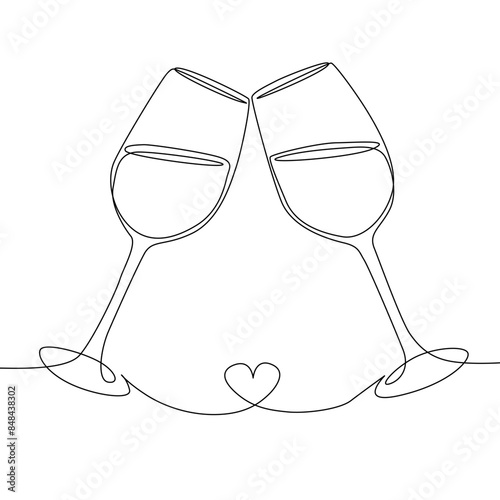 two glasses