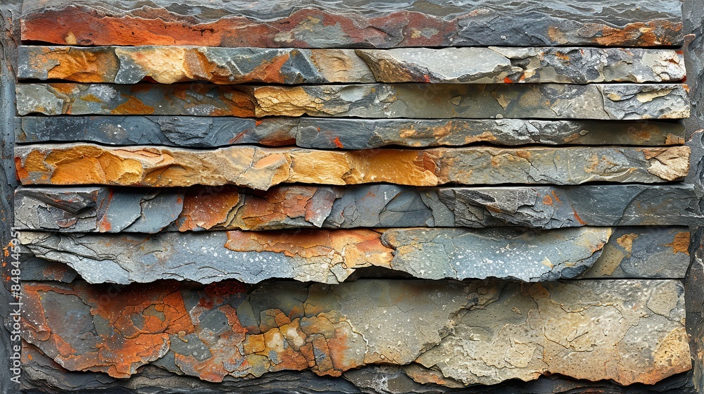 Textured Stone Wall. Textured Stone Wall.