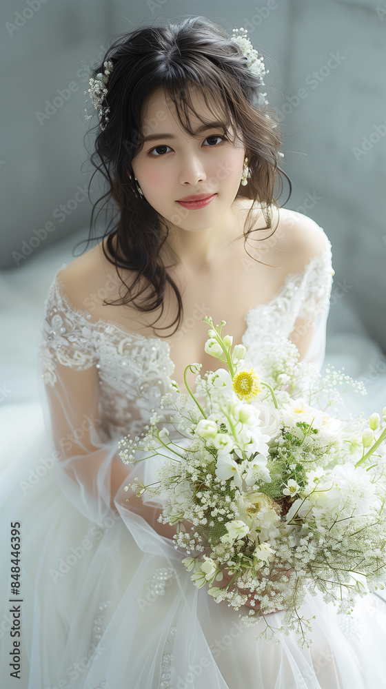 Fototapeta premium 綺麗な花嫁