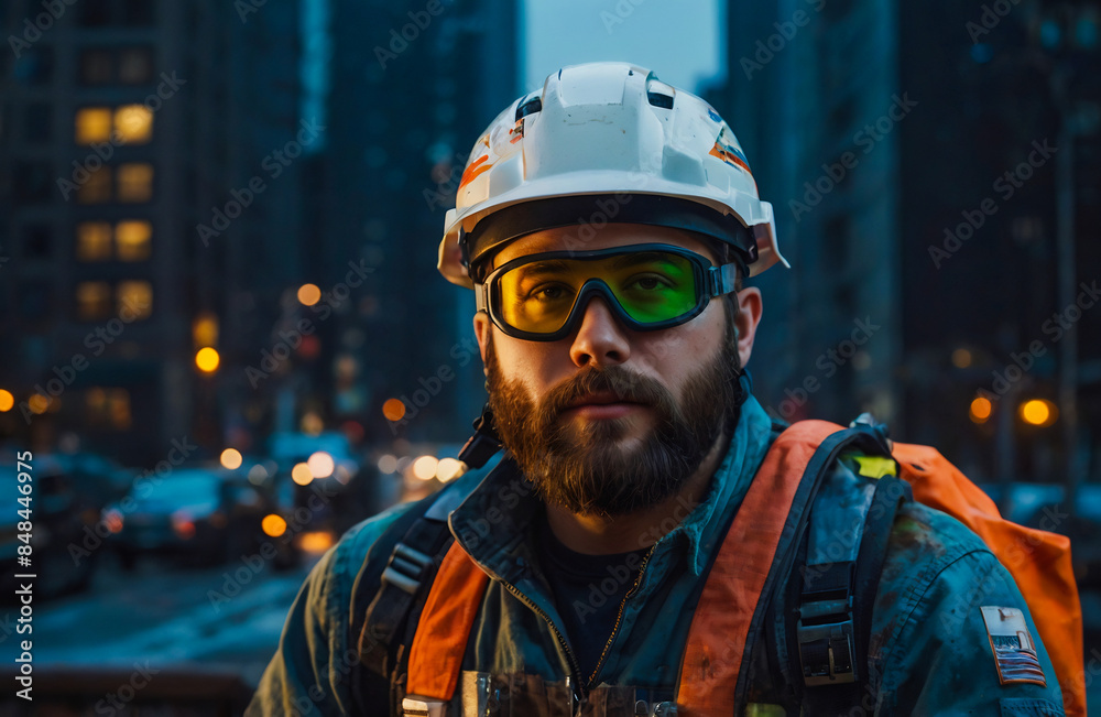 biker on the street
