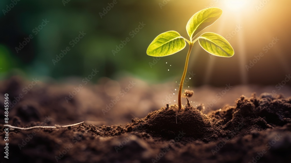 plant in the ground plant in the ground