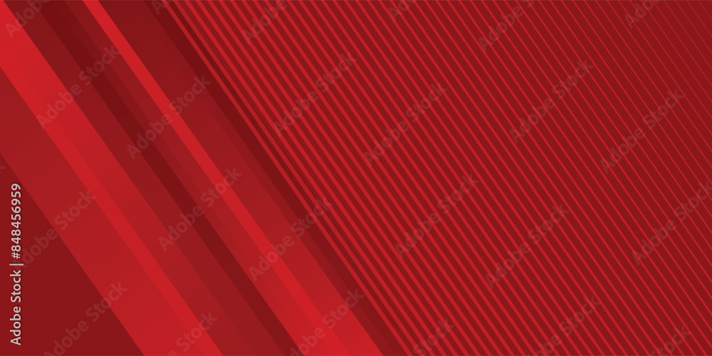 Red vector template with repeating bars and lines. Modern geometric abstract illustration with sticks. Smart design for your business advertising Red vector template with repeating bars and lines. Modern geometric abstract illustration with sticks. Smart design for your business advertising