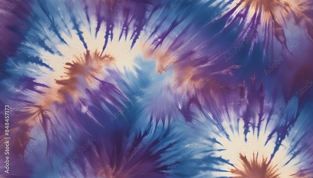 Obraz premium Vibrant watercolor tie dye colorful wallpapers backgrounds abstract textures