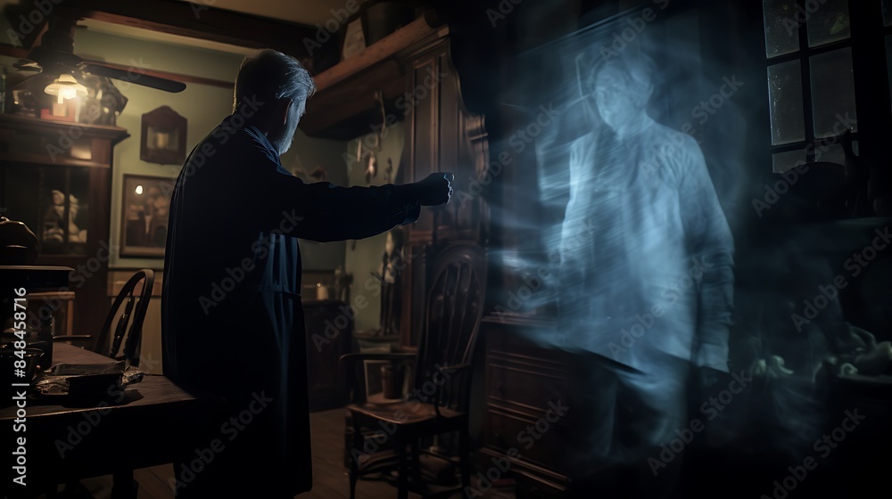 ghost hunter capturing evidence of spirits ghost hunter capturing evidence of spirits