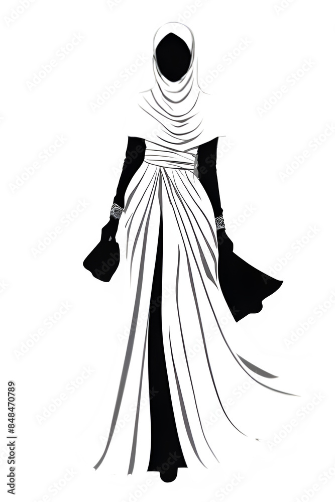 A girl in a very beautiful ornate dress, black silhouette of a beautiful woman, transparent background, sophisticated, highly detailed, modest dress A girl in a very beautiful ornate dress, black silhouette of a beautiful woman, transparent background, sophisticated, highly detailed, modest dress