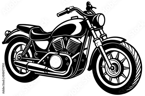 motor cycle silhouette