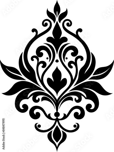 Florales Vektor Ornament