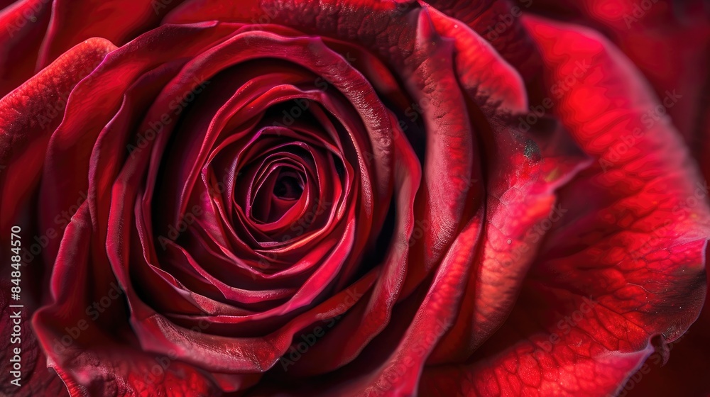Close up of a lovely red rose Close up of a lovely red rose