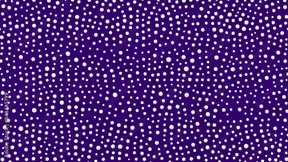 Abstract composition white dots scattered on a lilac background. Concept - snowfall or starry sky Abstract composition white dots scattered on a lilac background. Concept - snowfall or starry sky