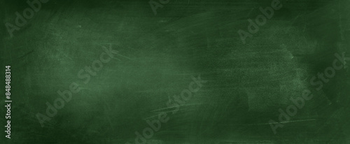 Panel kuchenny z motywem Chalk rubbed out on green chalkboard background