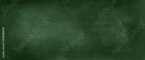 Panel kuchenny z motywem Chalk rubbed out on green chalkboard background