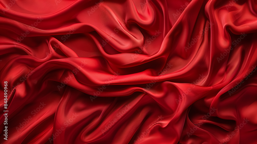 beautiful red fabric texture close up with waves beautiful red fabric texture close up with waves