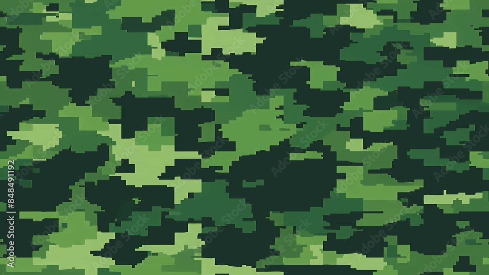 Simple Camouflage seamless pattern in Green. Military camouflage. illustration formats 4K UHD Simple Camouflage seamless pattern in Green. Military camouflage. illustration formats 4K UHD