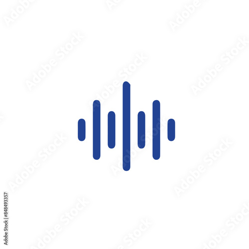 music vector lined icon , audio icon vector design 
