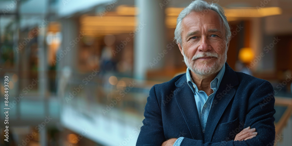 Fototapeta premium Respected Businessman Consultant