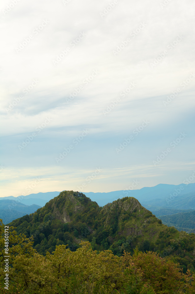 Cloudy weather in the mountains. Clouds in the mountains. Cloudy weather in the mountains. Clouds in the mountains.