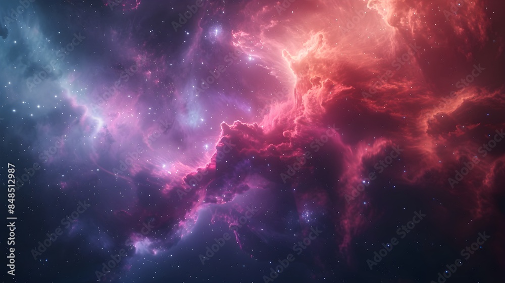 Big Bang colorful space galaxy fog cloud nebula. Universe science astronomy and stary night cosmos mockup background. Supernova concept wallpaper Big Bang colorful space galaxy fog cloud nebula. Universe science astronomy and stary night cosmos mockup background. Supernova concept wallpaper
