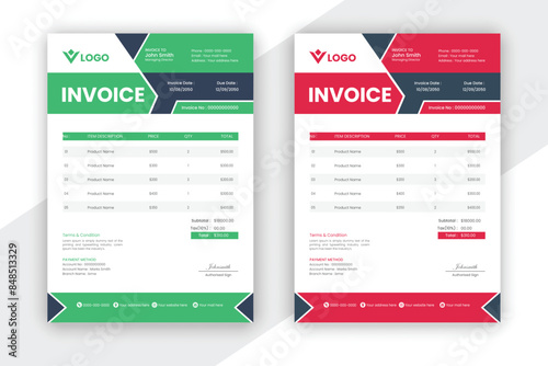 Professional Invoice Template,  bill, tax, subtotal, calculation, total, office, stationery, text, page, client, money, letterhead, company, Invoice layout vector design
