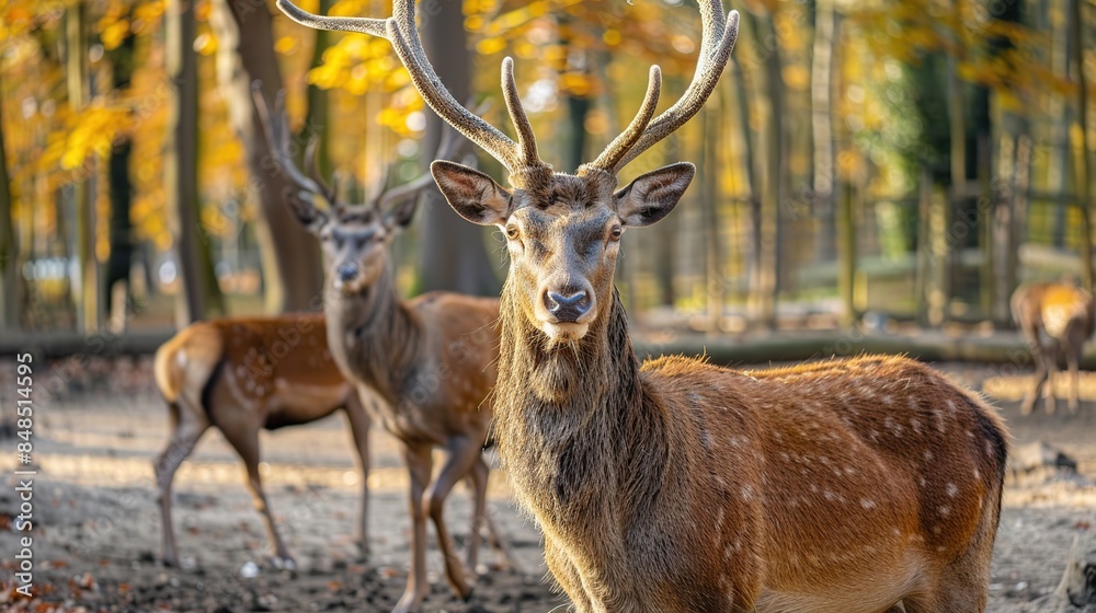 The red deer in the zoo . Generative Ai The red deer in the zoo . Generative Ai