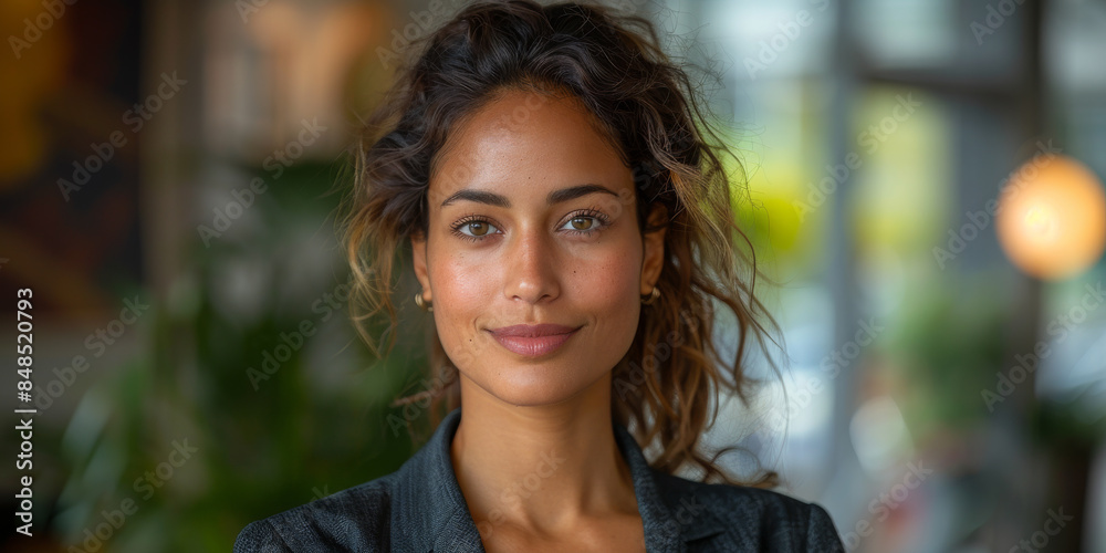Professional Woman in Urban Business Environment